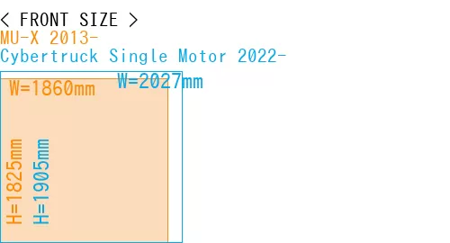 #MU-X 2013- + Cybertruck Single Motor 2022-